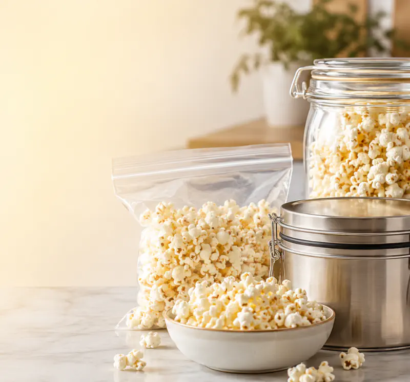 Storing Popcorn