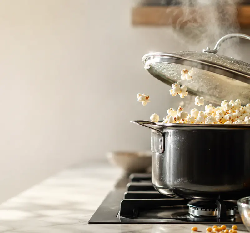 Making Popcorn Without a Machine