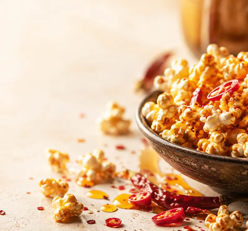 Chili Honey Popcorn