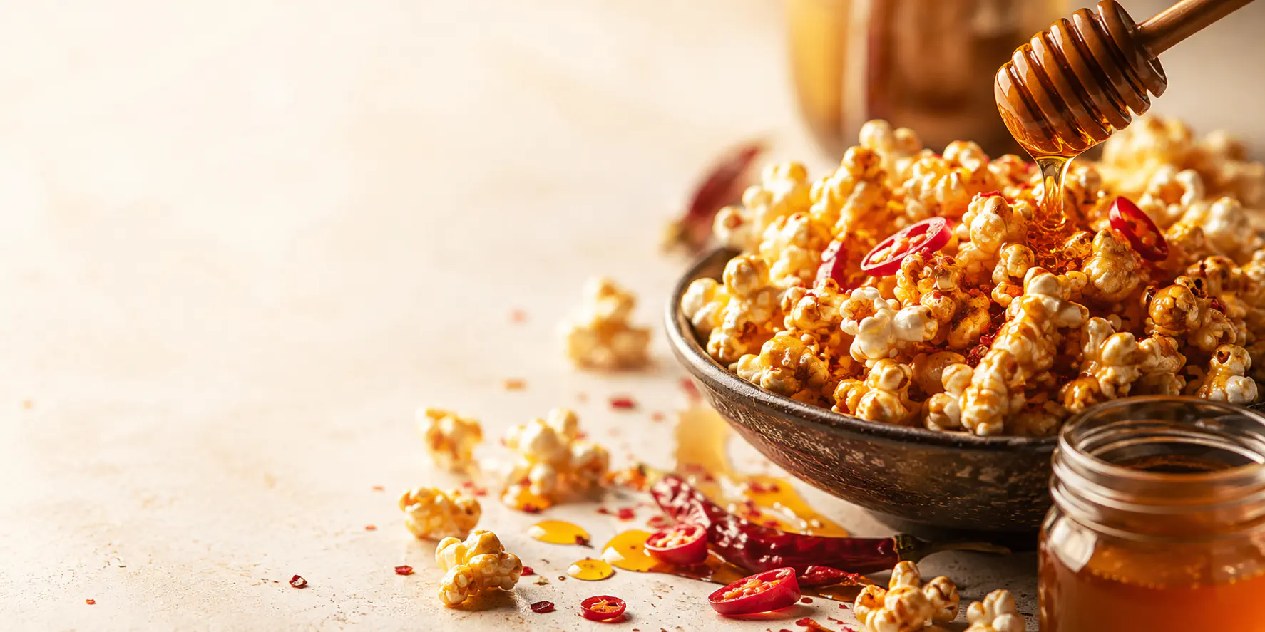 Chili Honey Popcorn