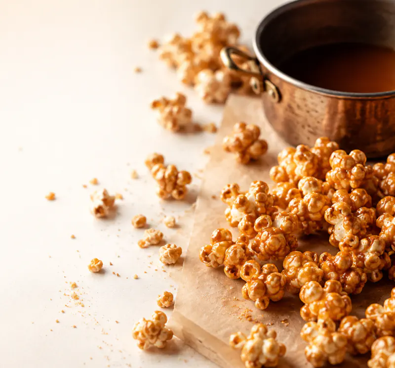 Golden Caramel Popcorn