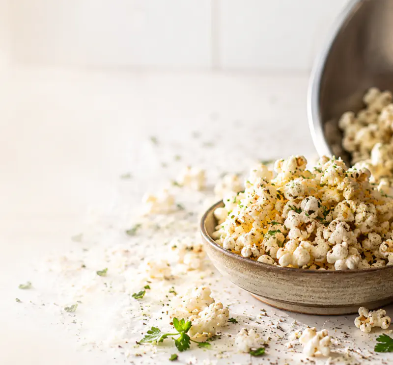 Garlic Parmesan Popcorn