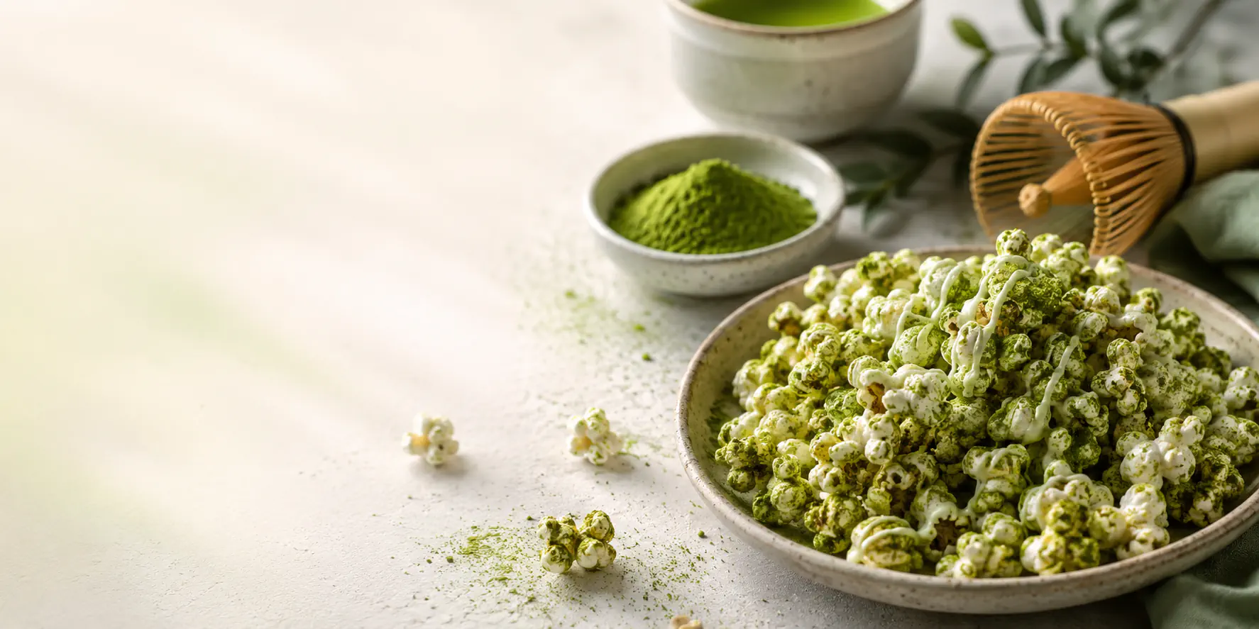Matcha Popcorn
