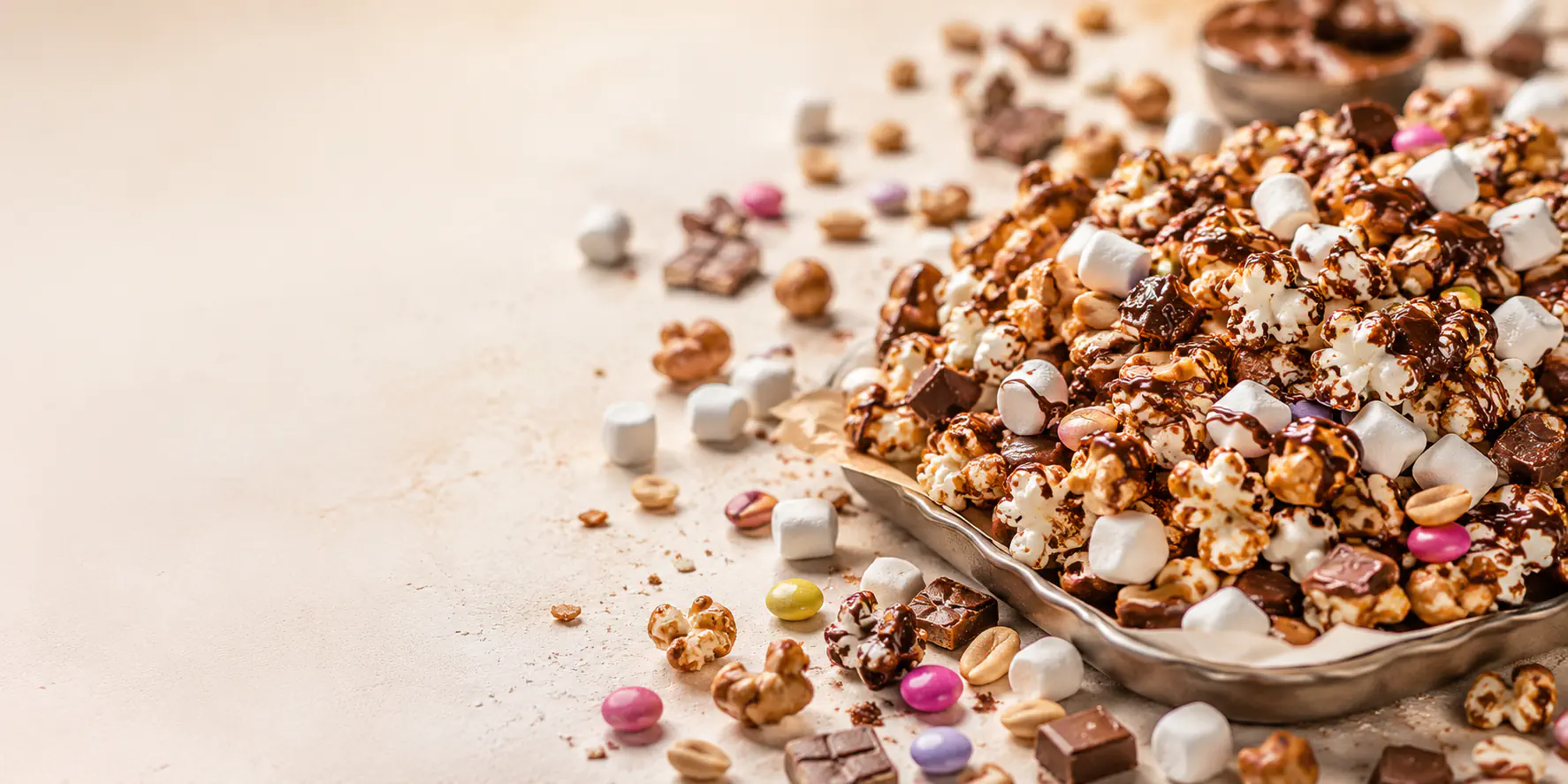 Rocky Road Popcorn