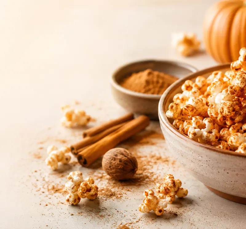Pumpkin Spice Popcorn