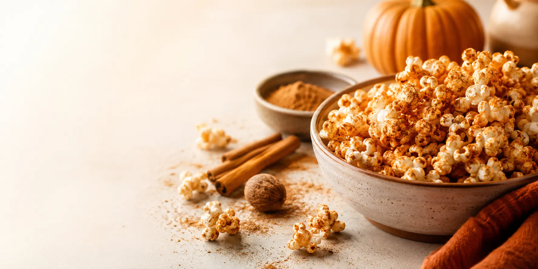 Pumpkin Spice Popcorn