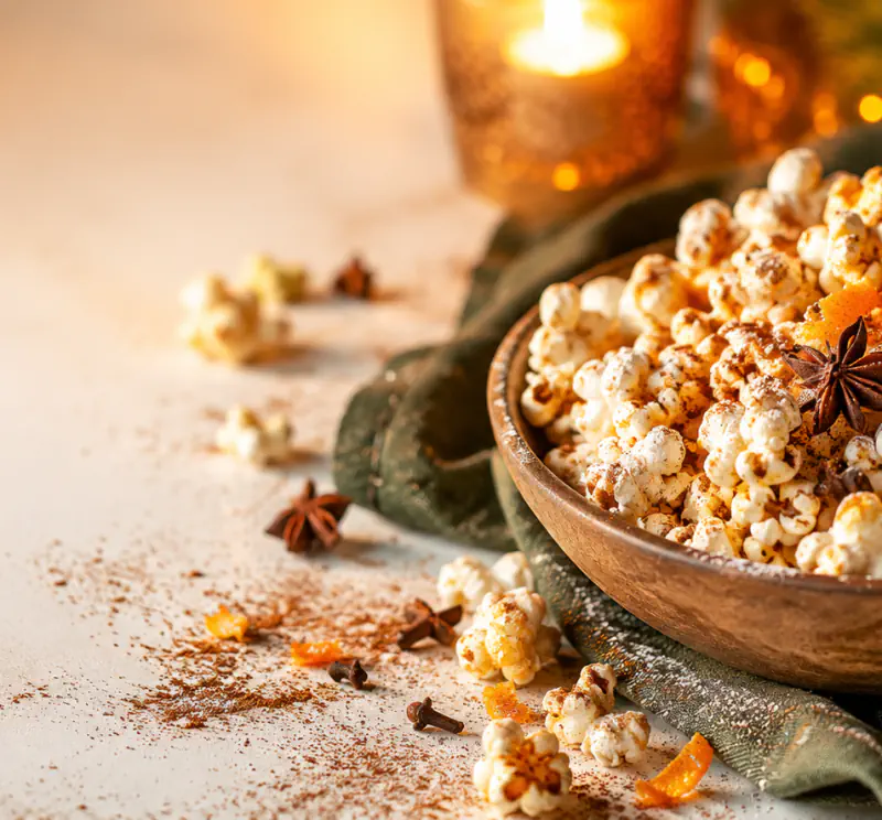 Christmas Spice Popcorn