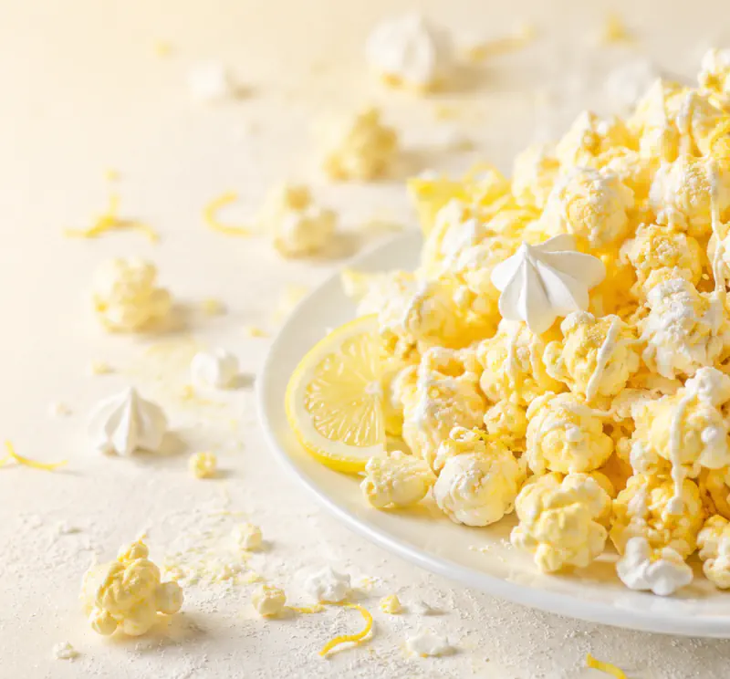 Lemon Meringue Popcorn