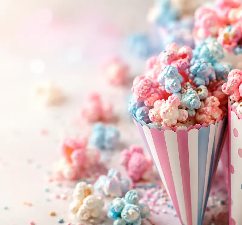Cotton Candy Popcorn