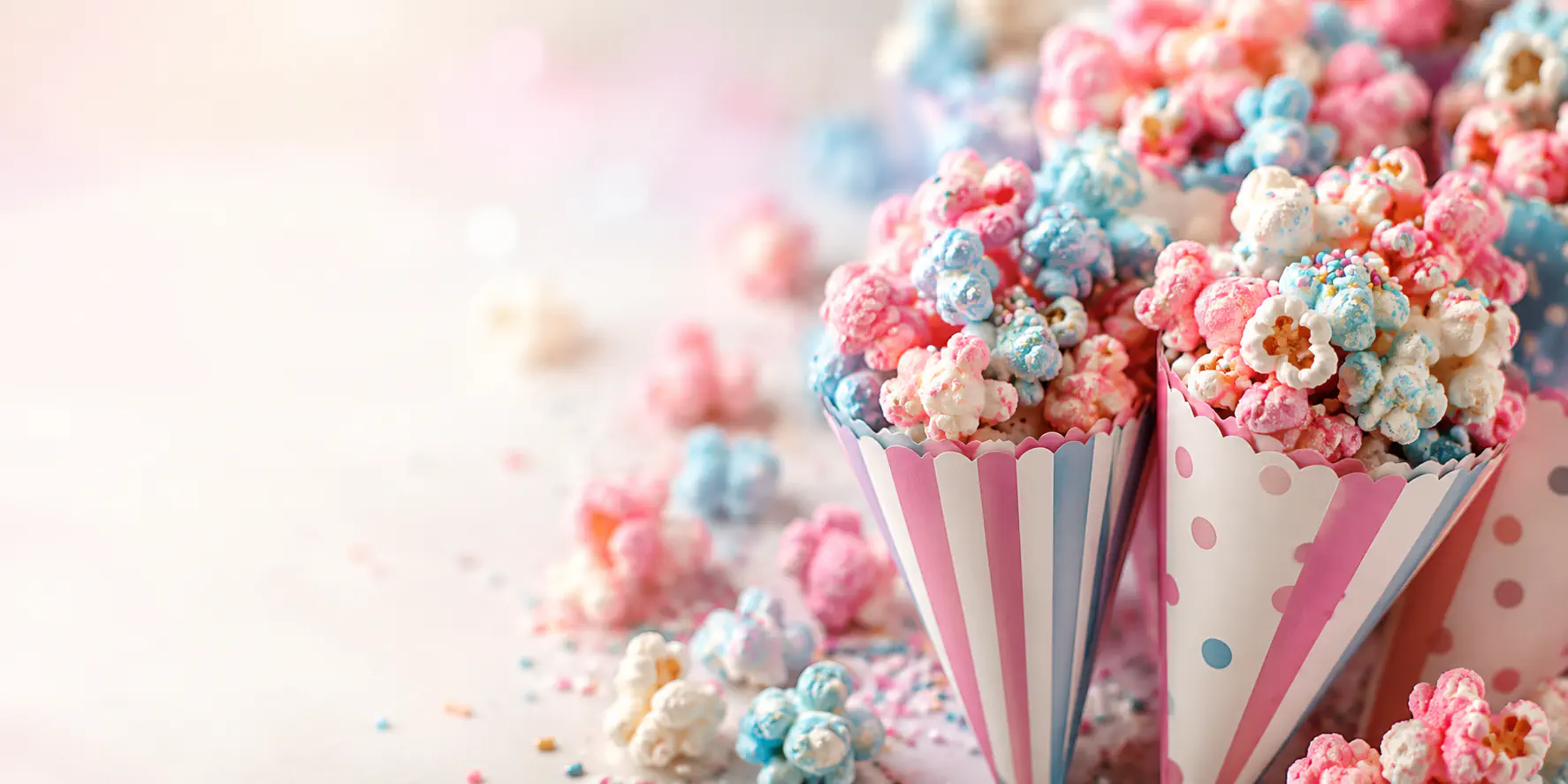 Cotton Candy Popcorn